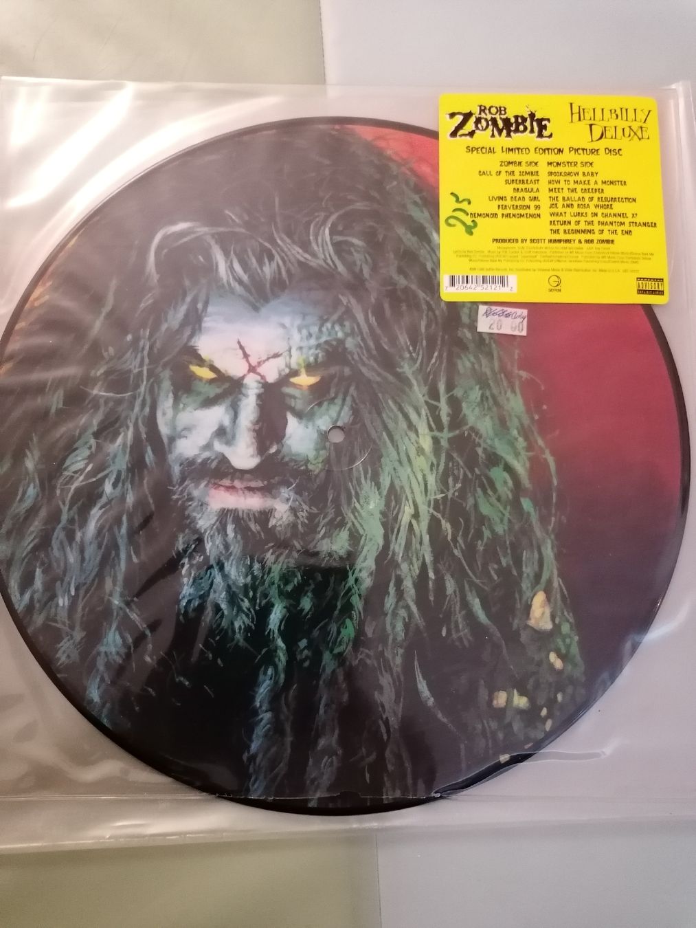 Dischi in vinile: Rob Zombie hellbilly deluxe picture vinyl – Usato da Zuerich venduto da Culoshaker
