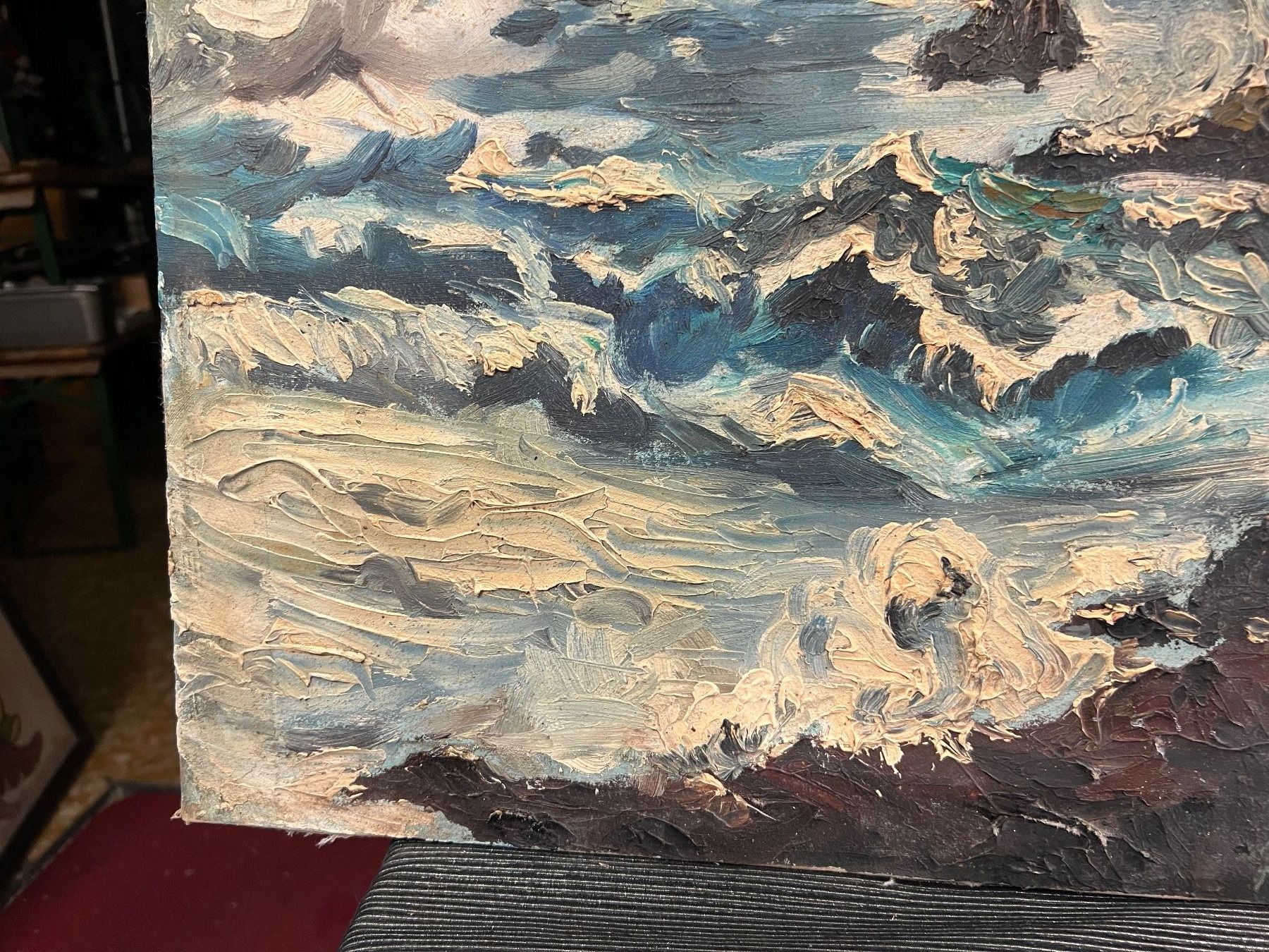 Dipinti: HUILE SUR TOILE SIGNÉE – Usato da Genève venduto da Qanil77 2