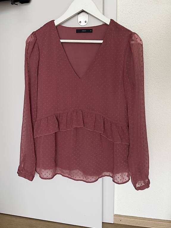 Blusen: Pinke Rüschen-Bluse – Gebraucht aus Bleienbach von Chi_Cari 3