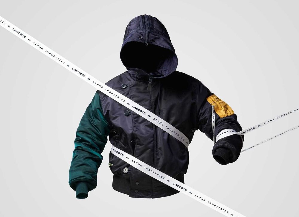 Blouson Lacoste x Alpha Industries Kaufen auf Ricardo