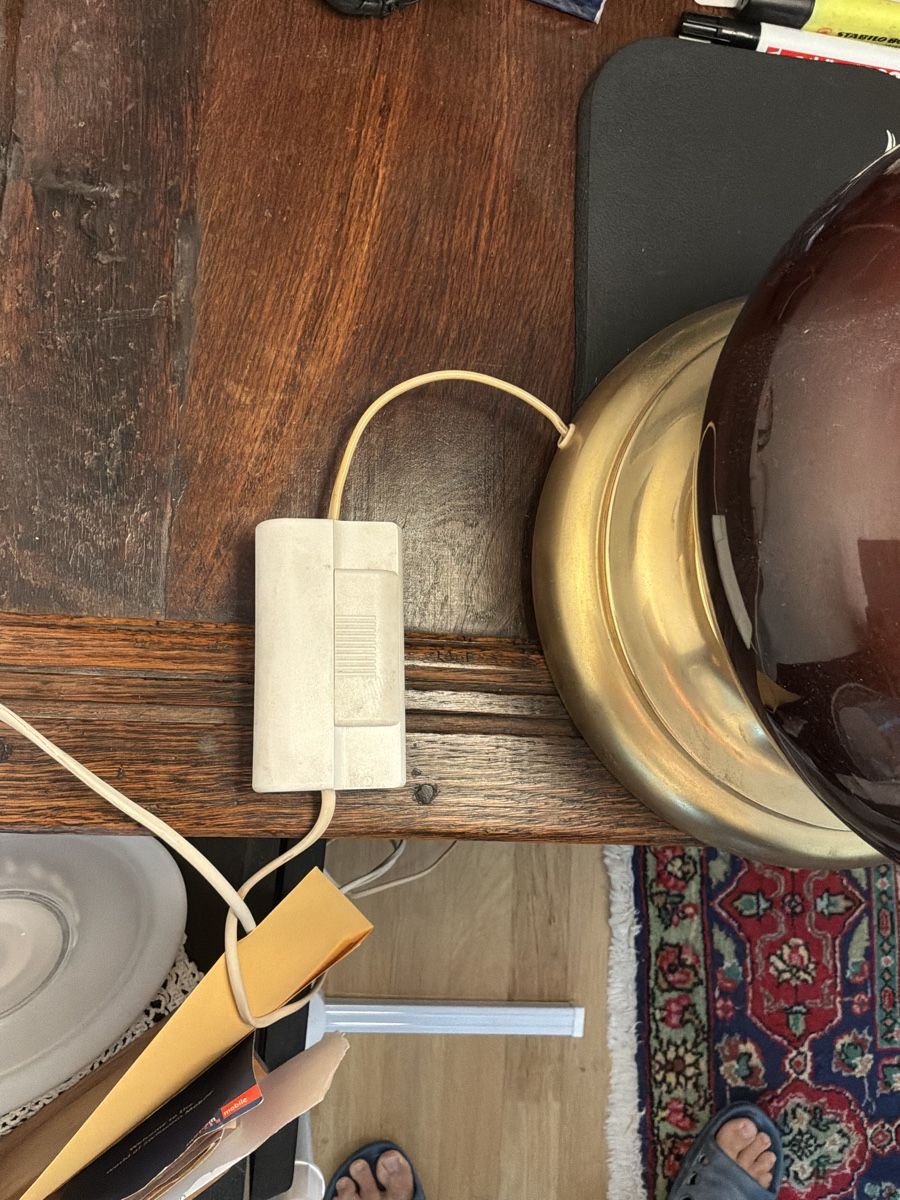 Lampade: Vintage-Tischlampe dimmbar – Usato da Basel venduto da Lithoklast 5