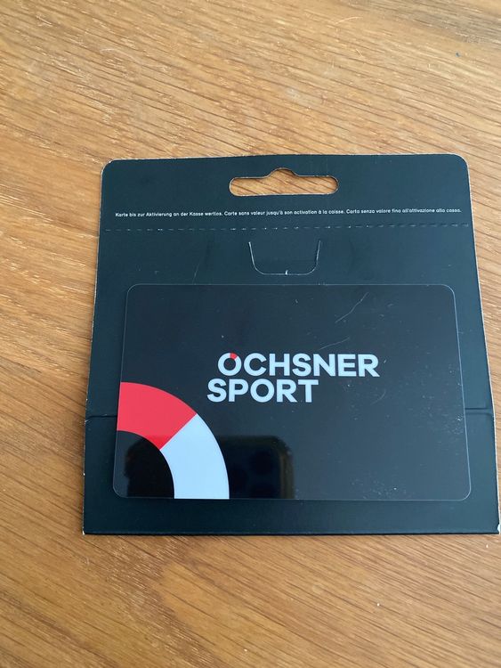 Ochsner Sport Gutschein (CHF 200.-) | Kaufen auf Ricardo