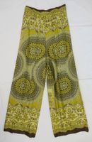 Luftig leichte Hose aus Viskose gewickelt mit Schlitz