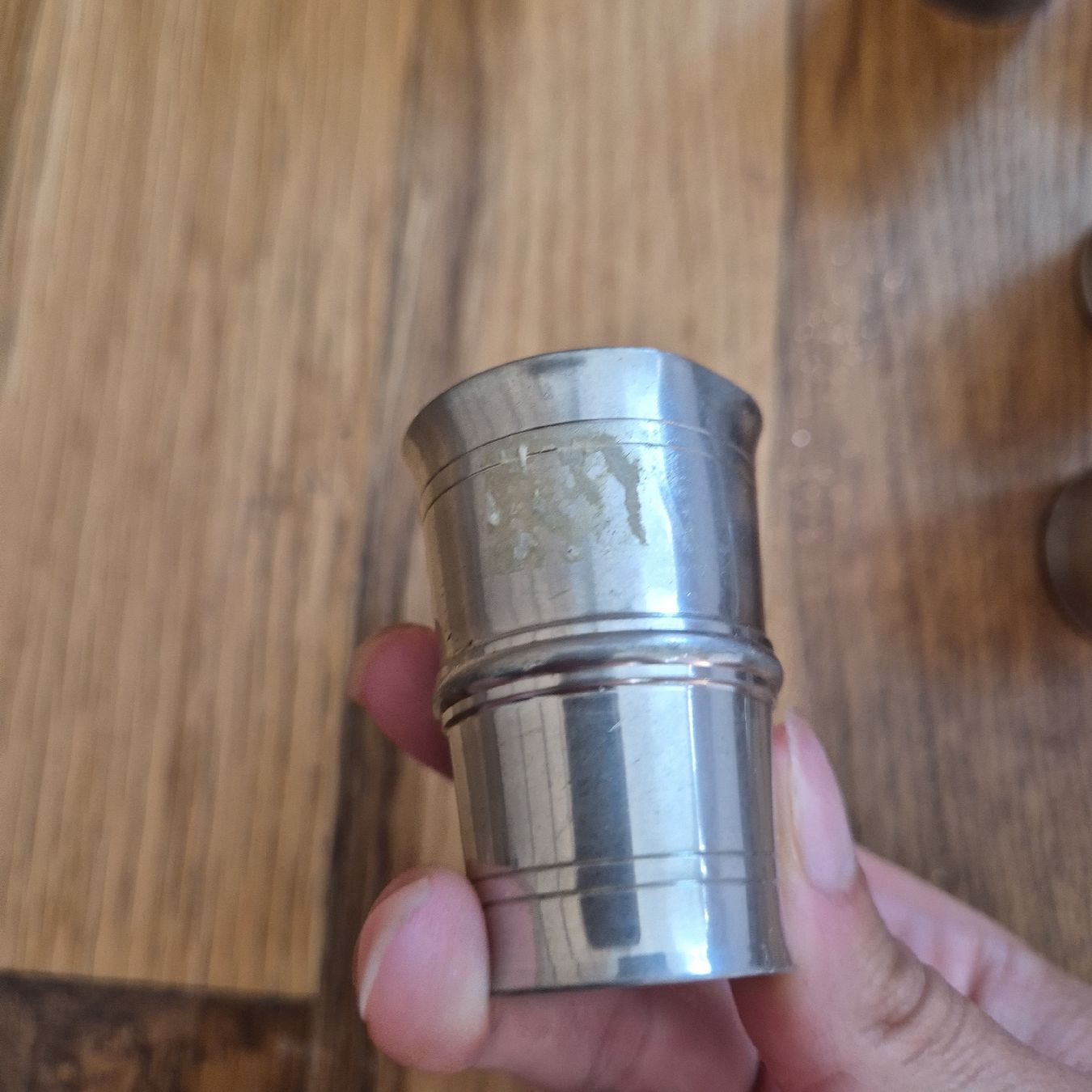 Sigg Gläser: Lot de 7 gobelets en étain  – Gebraucht aus Versoix von Lenas9 8