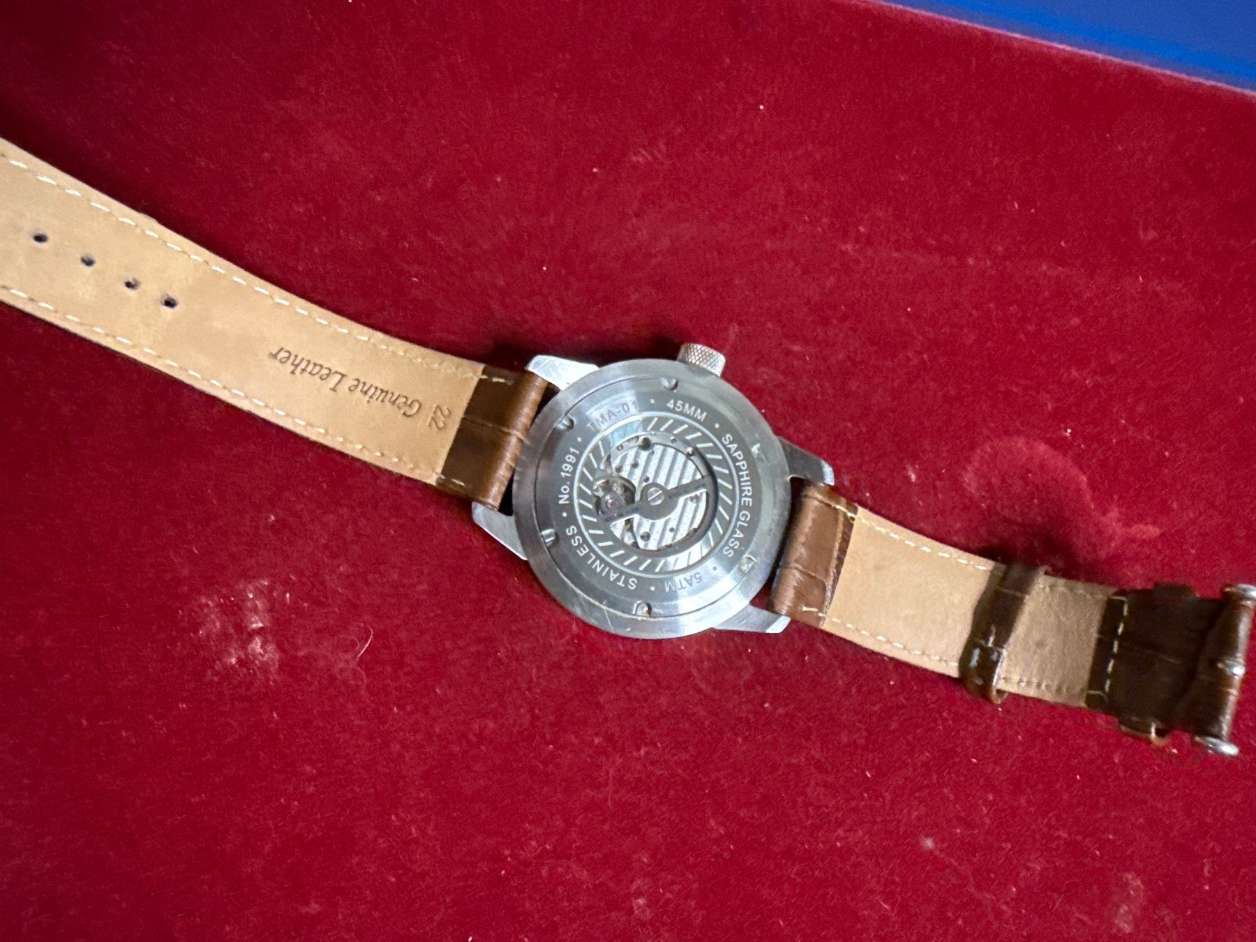 Montres: Panzera Time Master Automatic 45 mm Gepflegt – D'occasion à Pfeffingen par Allhandelklgwatches 5