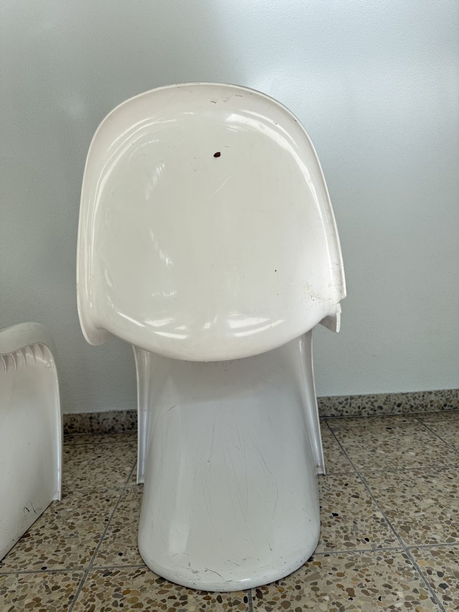 Herman Miller Chaises: 2 x Panton Chair Defekt – Défectueux à Zürich par sh1000 3