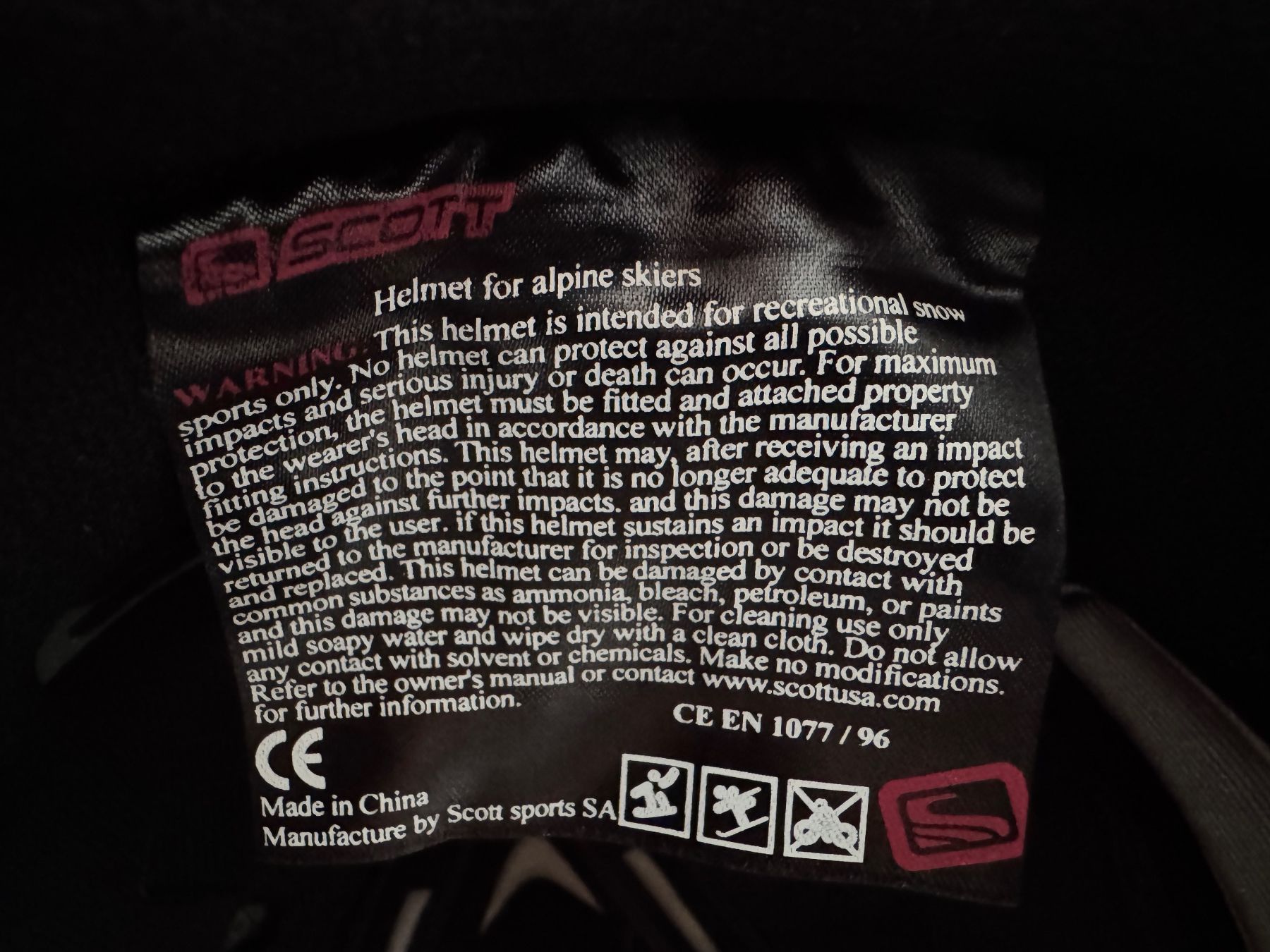 Scott Casques: Scott Skihelm – D'occasion à Hünenberg See par Rroger911 9