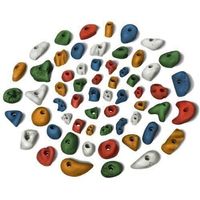 ALPIDEX 60 Klettergriffe MIXED COLOURED