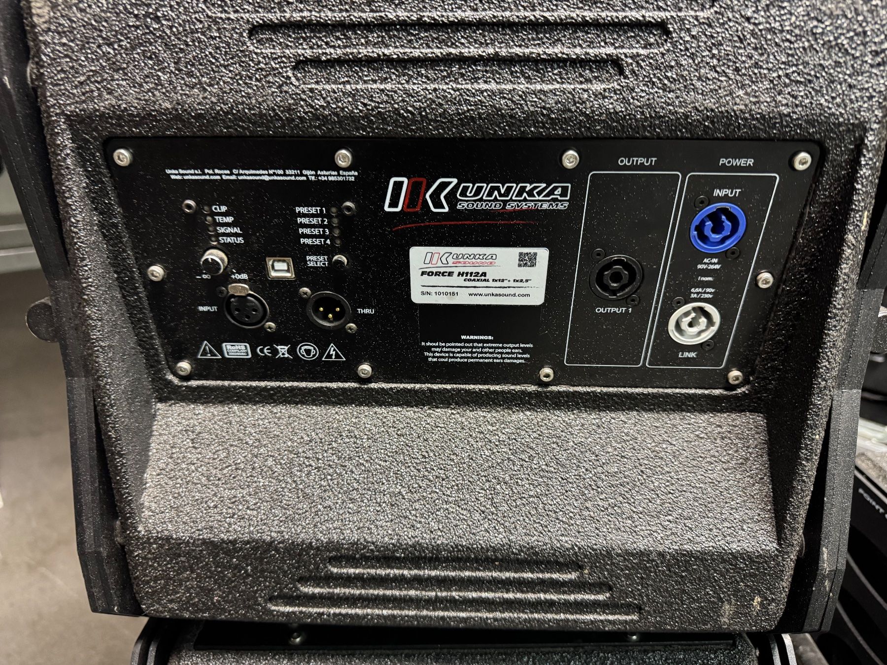 Casse acustiche: UNKA Sound System FORCE – Usato da Stans venduto da AndotechnicsGmbH 2