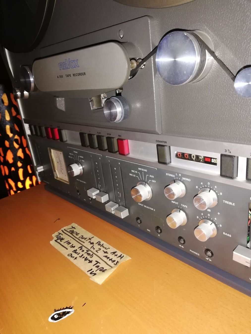 Revox Apparecchi a nastro: REVOX A700 Tape Recorder – Usato da Beringen venduto da Dose02 1