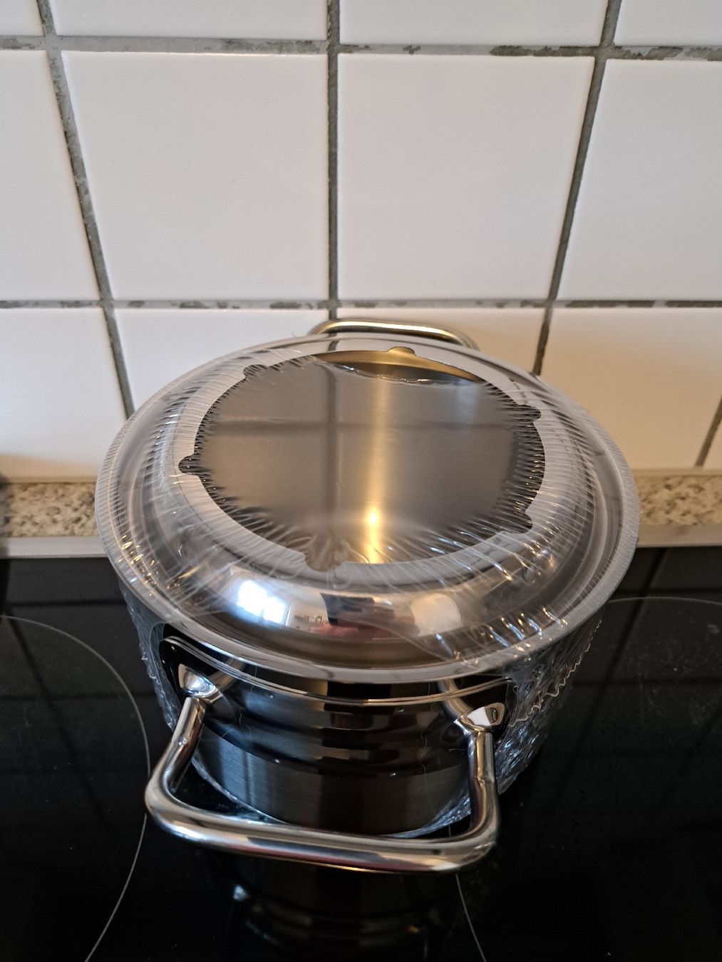Pentole: FONDUE Topf Edelstahl – Nuovo e nell'imballaggio originale da Frauenfeld venduto da berk39 7