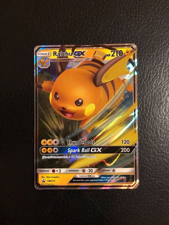 Raichu Gx Promo Sm Ab Kaufen Auf Ricardo