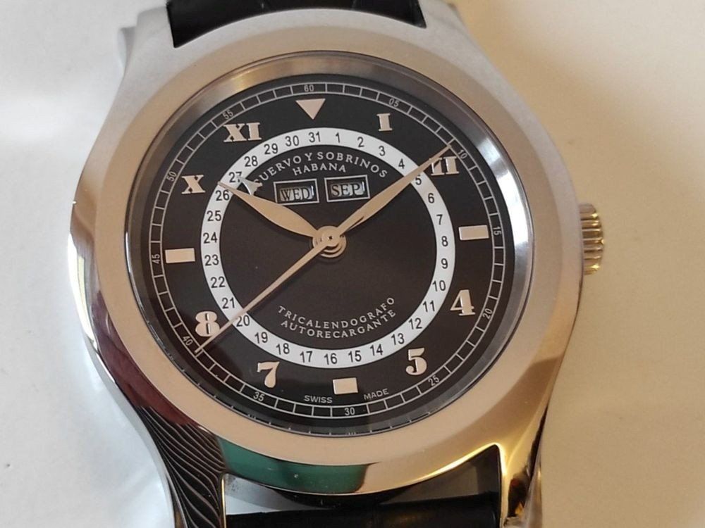 Orologi: Cuervo y Sobrinos Robusto mit Kalendarium – Nuovo (secondo la descrizione) da Chabrey venduto da Horology 3
