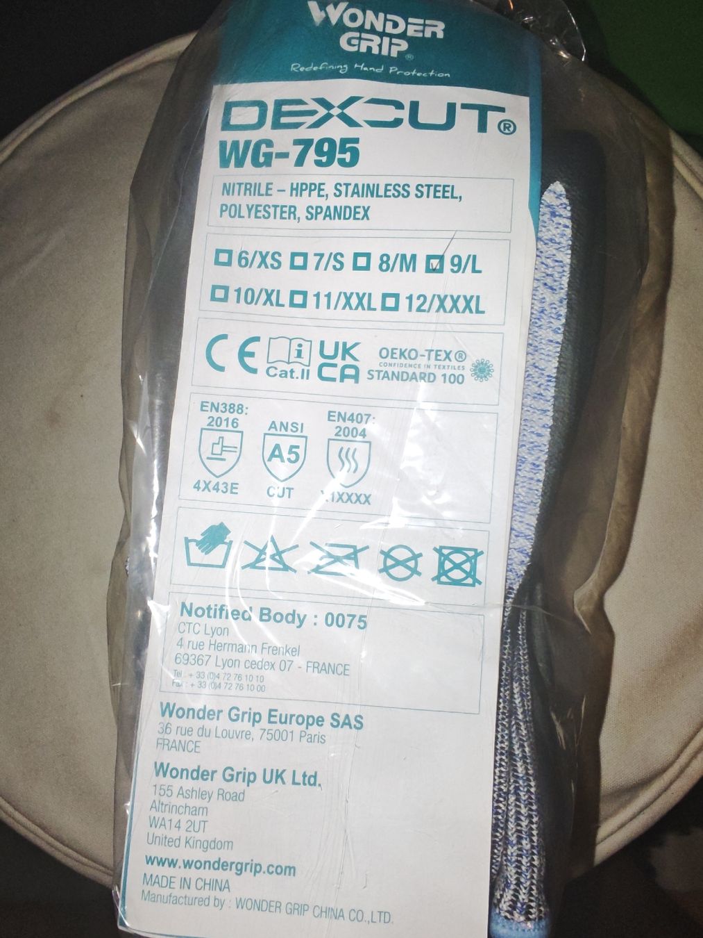 Handschuhe & Handstulpen: Arbeitshandschuhe Working Gloves Size 9/L 12 Pack/Pairs – Neu und originalverpackt aus Langnau Am Albis von sul_rm8c 2