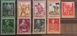 W) 243-251, Historische Bilder Satz postfrisch Kt 75.-