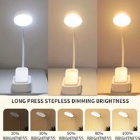 3 Farbmodi Leselampe LED Clip -Dimmbar & Augenschonend- Neu!