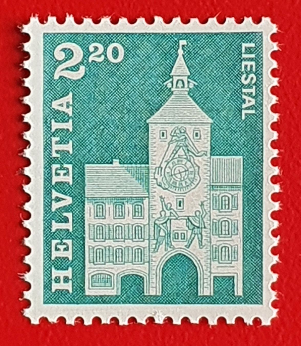 Alle Briefmarken: BAUDENKMAL LIESTAL 425 1964** POSTFRISCH – Neu (gemäss Beschreibung) aus Düdingen von Quartierstrasse