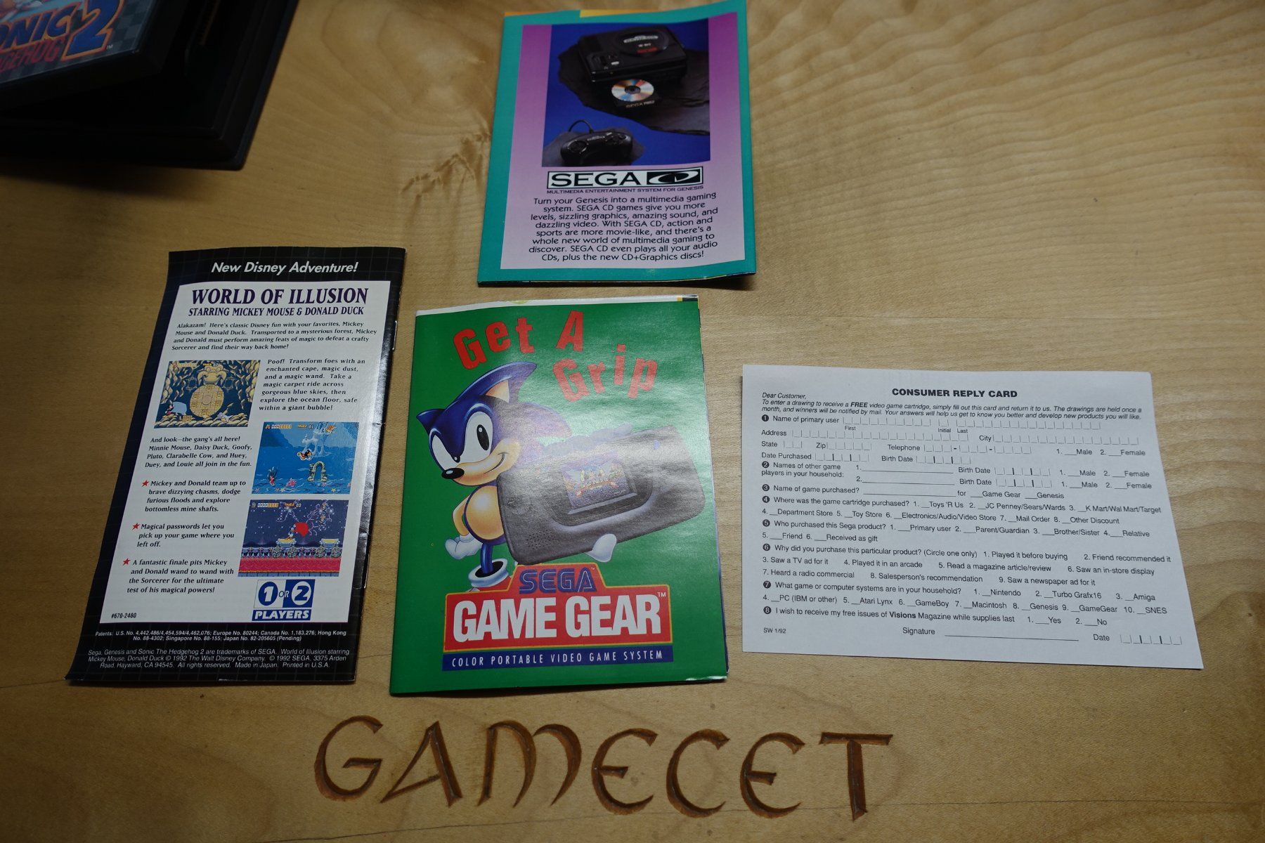 Sega Giochi: Sonic the Hedgehog 2 - Amerika – Usato da Steinach venduto da Gamecet 5