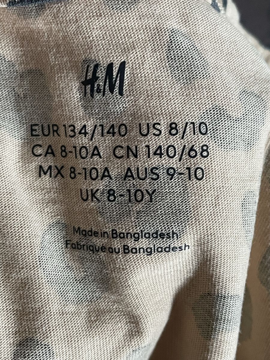 H&M Vestiti & Gonne: Leo-Kleid Gr. 134 beige, braun – Usato da Fehraltorf venduto da Nadja0205 3