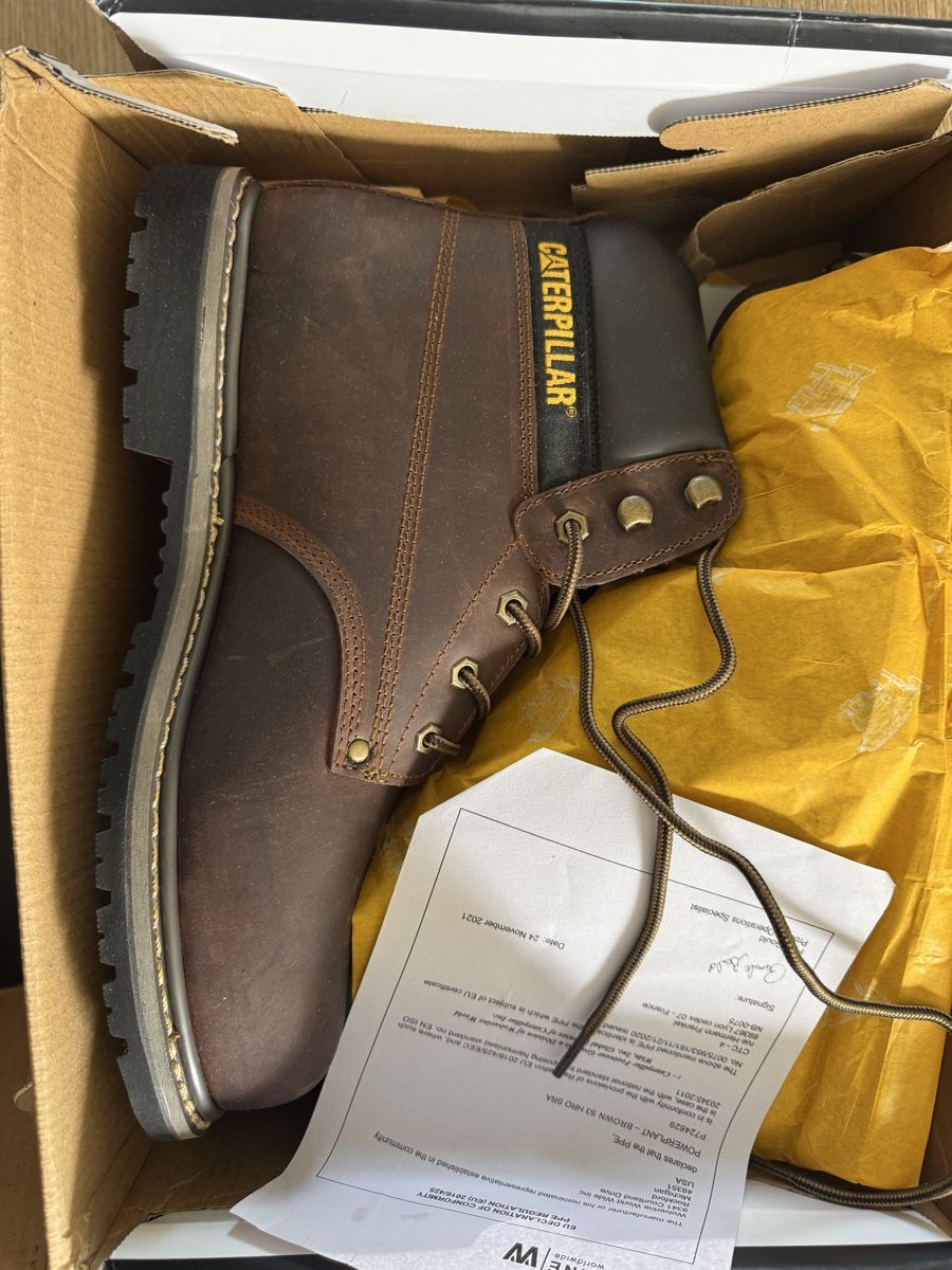 Caterpillar Herrenschuhe: Caterpilar powerplant S3 – Neu und originalverpackt aus Forch von MichaMichael 2