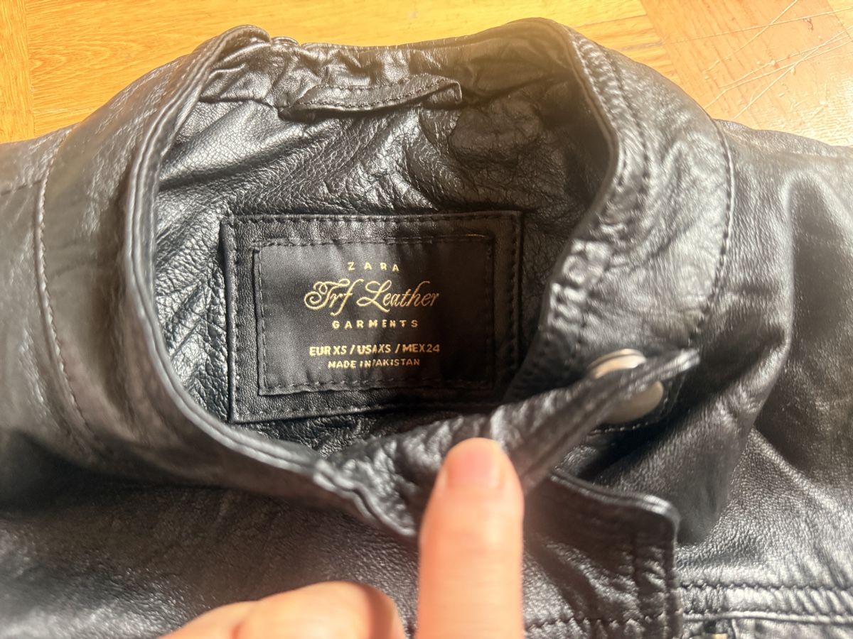 Giacche: Zara Leder Jacke XS – Usato da Amlikon-Bissegg venduto da Rose_Rose 4