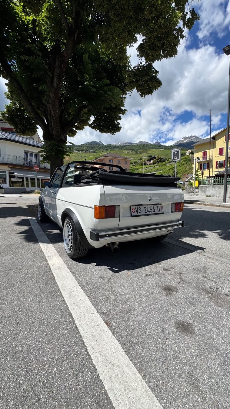 VW Automobili: Golf 1 GLI cabriolet 1.8 – Usato da Sierre venduto da jokr396 5