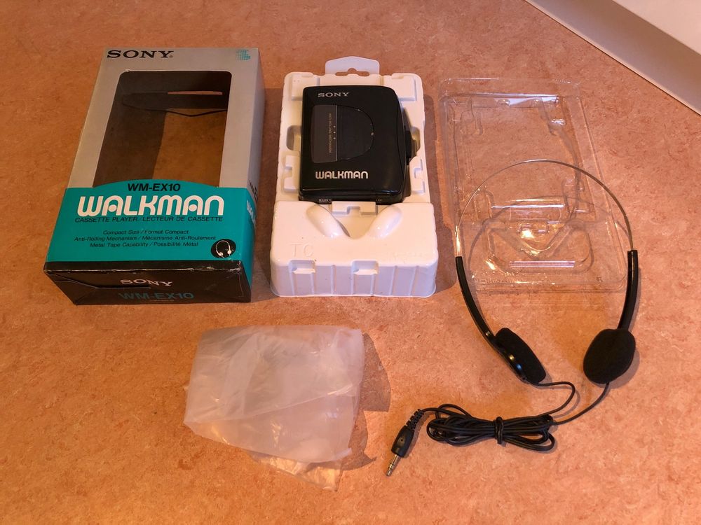 Sony Walkman WM-EX10 (MINT) - Boîte D'origine + Casque - Occasion