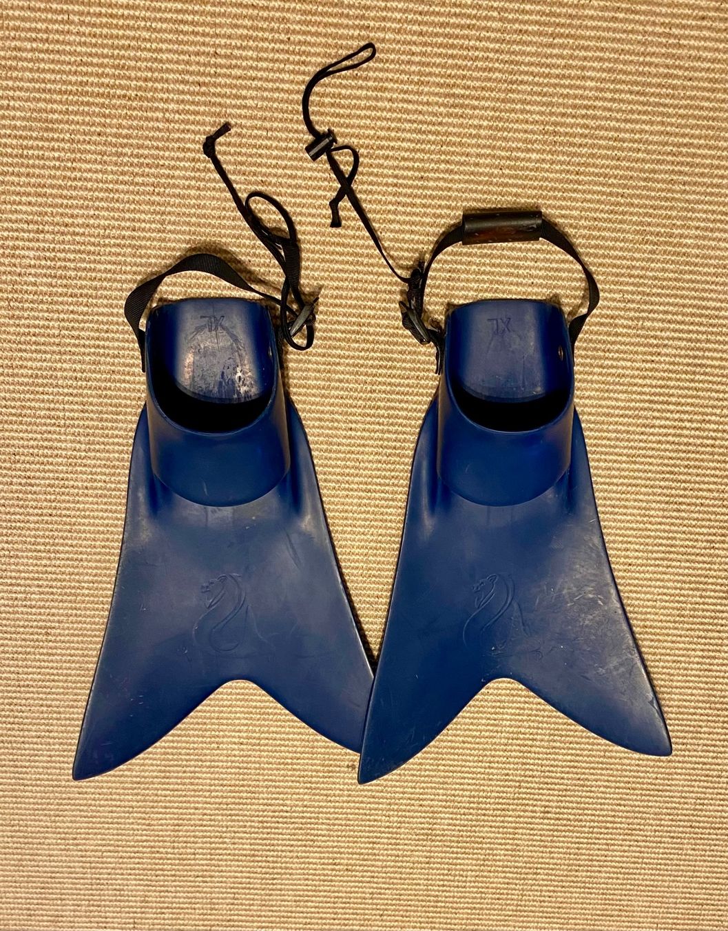 Pinne, Maschere & Boccagli: Force Fins XL blau – Usato da Grenchen venduto da Fiona8