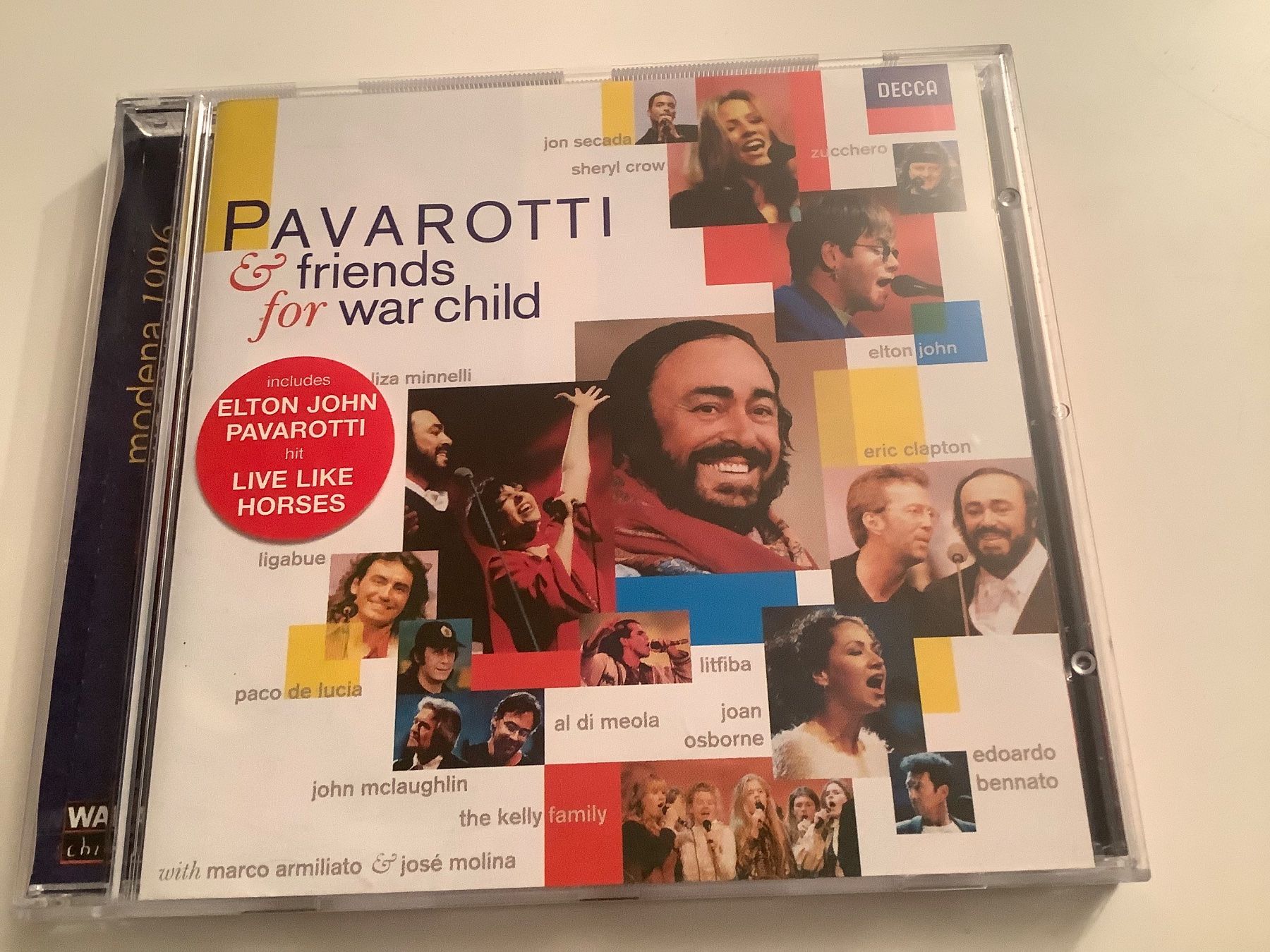 CD: Pavarotti & friends for war child / 1996 – Usato da Dübendorf venduto da Troll_88