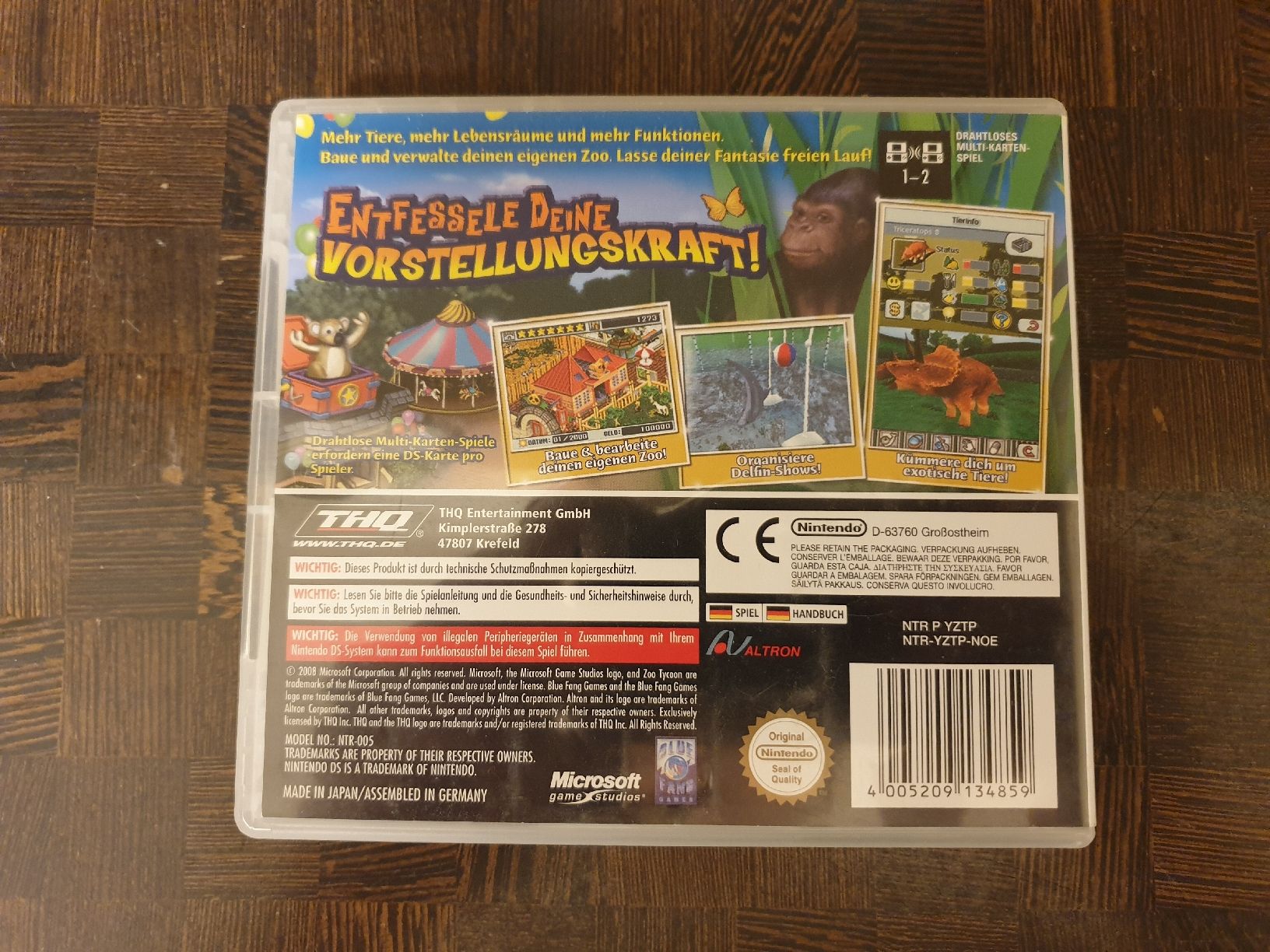 Nintendo Giochi: Zoo Tycoon 2 DS - Nintendo DS Spiel – Usato da Ittigen venduto da Ziok187 2