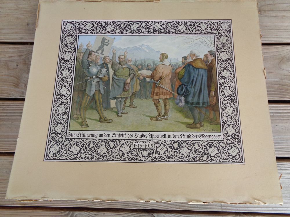 APPENZELL 15131913 EINTRITT IN DEN BUND DER EIDGENOSSEN Kaufen auf