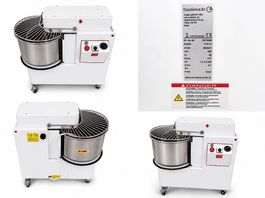 Pétrin spirale professionnel Pizza Group IR 33-2V 