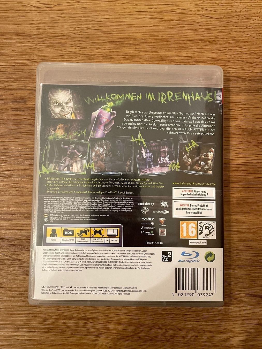 Giochi: Batman Arkham Asylum für Ps3 – Usato da Ringgenberg BE venduto da Republic_Of_Gamers 1