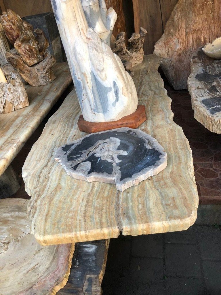 Tavoli: Tisch Marmor Onyx Stein Esstisch Wohnzimmertisch Steintisch – Nuovo e nell'imballaggio originale da Daisendorf venduto da Wohn-Kult 1