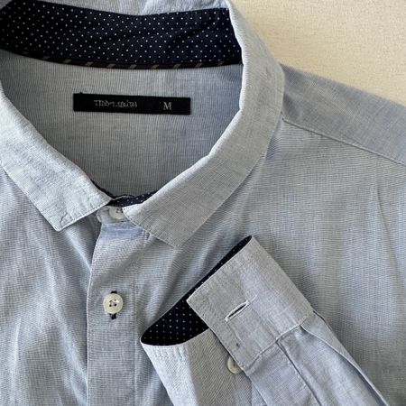 Herren Hemd Teddy Smith Grösse M hellblau guter Zustand