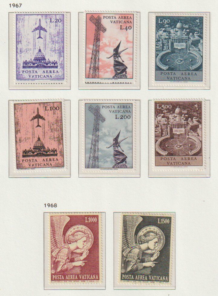 Alle Briefmarken: Timbres Vatican année 1990 1988 1984 – Neu und originalverpackt aus Crans-Montana von kira56 6