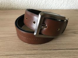 Herren Wende - Ledergürtel Grösse 36