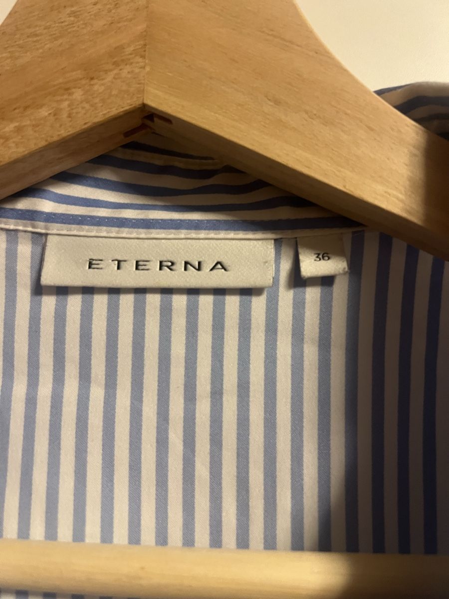 Eterna Blusen: Blau gestreifte Bluse Eterna Gr. 36 – Gebraucht aus Nottwil von Silke94 1