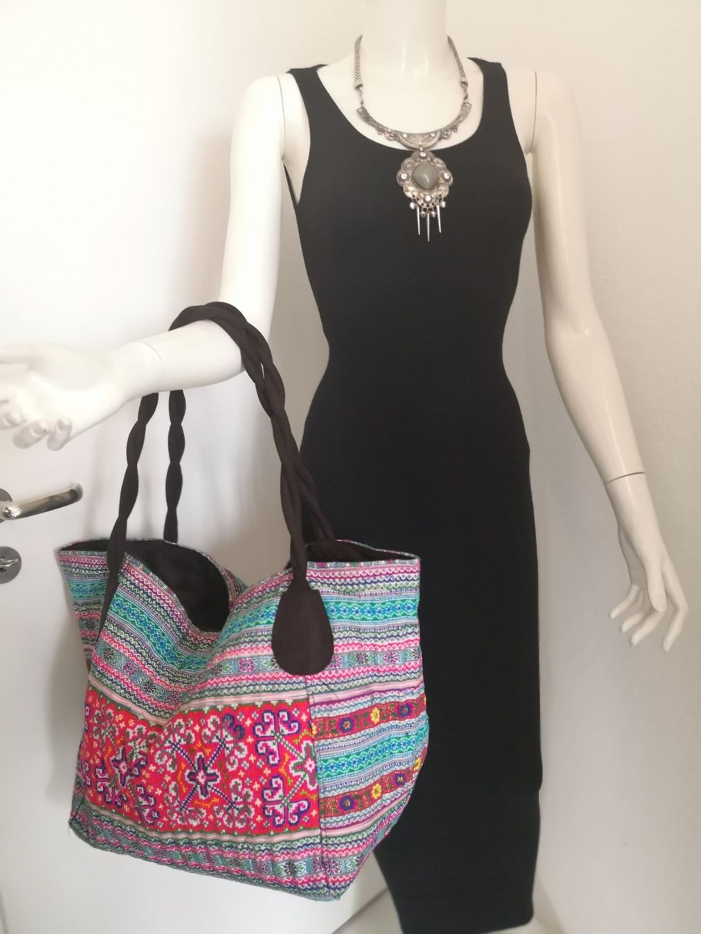 Borse da donna: 🤩BOHO-CHIC HANDGEMACHTE ETHNO PATCHWORK XXL TASCHE NEU – Nuovo (secondo la descrizione) da Olten venduto da Naja-Twins-Twins 1