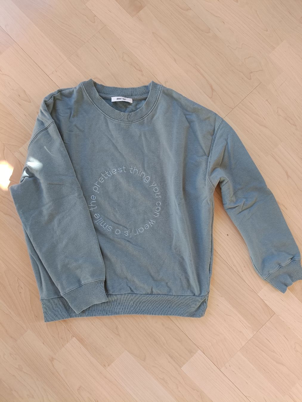 Pullover & Sweatshirts: Eco Damen-Sweater in dunklem Mint, Grösse 36 – Gebraucht aus Adliswil von Vimovi 1
