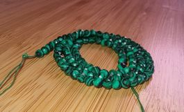 Malachit facettiert 3mm. Strang