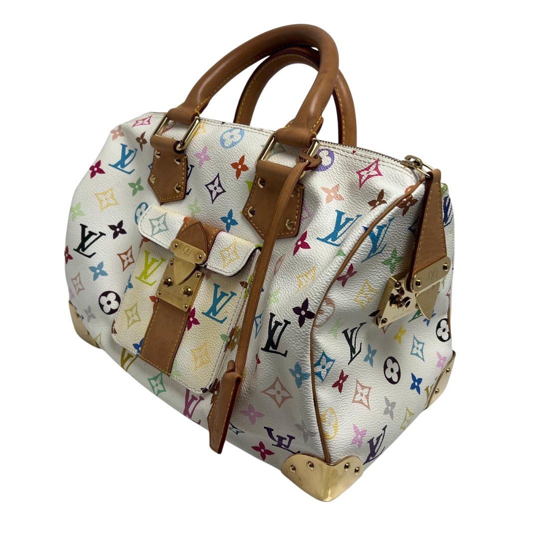 Louis Vuitton Taschen: Louis Vuitton Murakami Multicolor Speedy 30 - Certified – Gebraucht aus Porrentruy von MadameResell 1