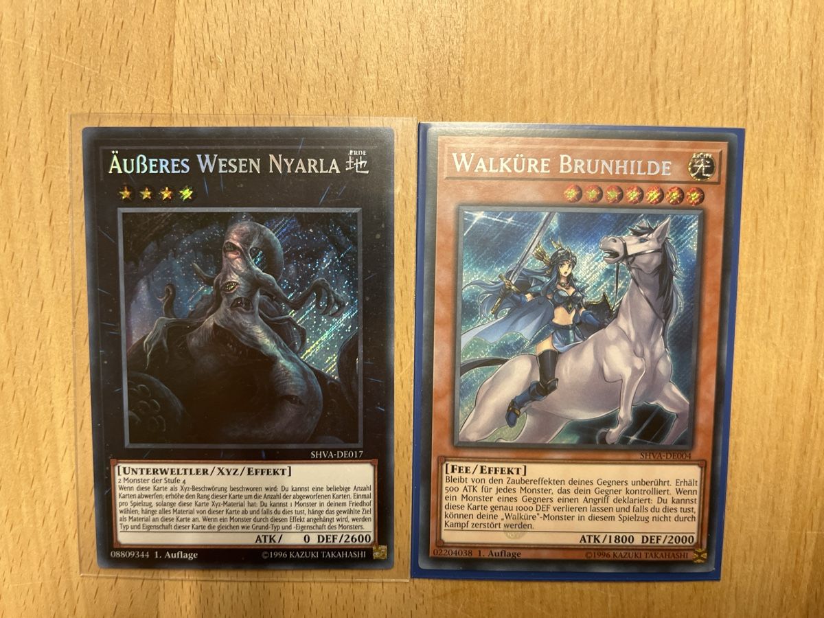 Yugioh Carte collezionabili: Yugioh Secret Rare SHVA 2X – Usato da Speicherschwendi venduto da YugisKartenKammer