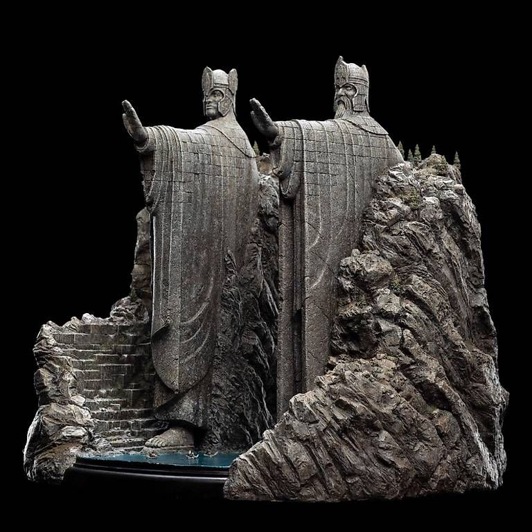 Statuette: Argonath Environment - Herr der Ringe - Resin Statue – Usato da St. Gallen venduto da ManuelSt. 1