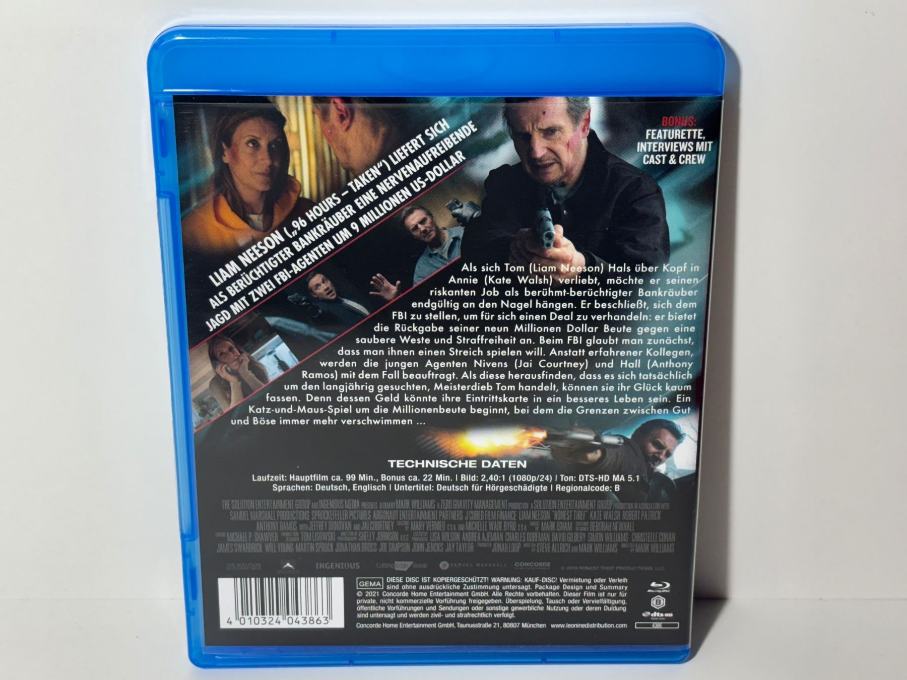 Tous les DVDs: Honest Thief Blu Ray – D'occasion à Wilderswil par Sstriker 1