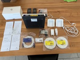 Swisscom Internet Box mit zwei Telefonen guter Zustand