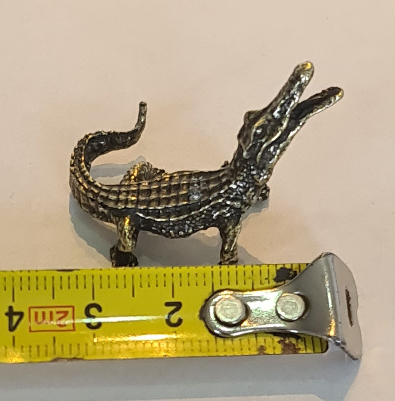 Statuette: Krokodil aus Messing – Nuovo (secondo la descrizione) da Uerkheim venduto da Kaufoption 3