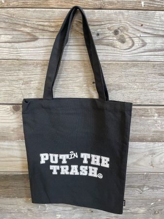 Strandtasche/Stofftaschen/"PUT in THE TRASH"/Neu/OVP