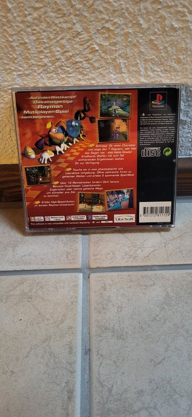 Sony Jeux: PS1 Spiel - Rayman Rush – D'occasion à Münsingen par Heroism2010 1