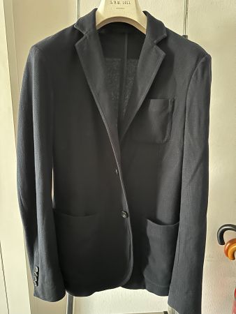 Einfache Blazerjacke Zegna Gr.50 Vest homme 580CHF Bon Genie